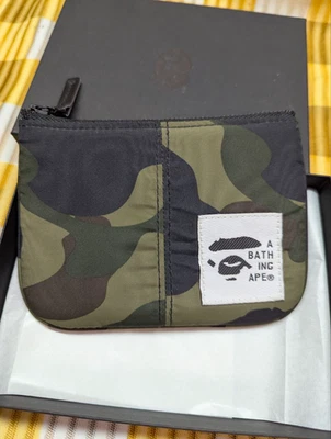Authentic a bath inc ape BAPE CAMO PADDED WALLET - Image 1 of 4