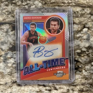 2023-24 Panini Contenders Optic ANDREA BARGNANI All-Time Auto #/125 Raptors - Bild 1 von 2
