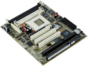 Pcpartner 35-8823-01 Socket 7 2x Sdram 2x Simm 3x PCI 2x Isa At Motherboard - Picture 1 of 2