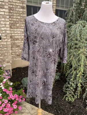 Túnica PrAna OCEAN RIFT Pequena Feminina Cobertura Preta Roupa de Praia Resort Nova - Imagem 1 de 4