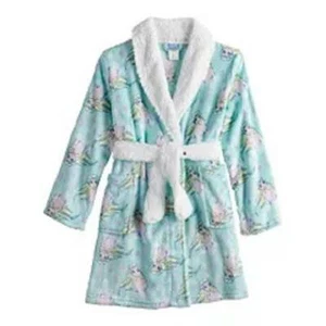 Disney Frozen Super Plush Girls Robe Size 8 NWT Retail $42 - Picture 1 of 4