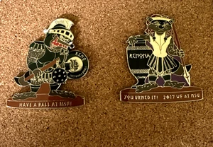 2017 ODYSSEY OF THE MINDS COLLECTOR PINS FROM MSU world finals OoTM 2 PCS - Picture 1 of 3