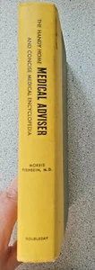 1963 THE HANDY HOME MEDICAL ADVISER & Concise Encyclopedia by Morris Fishbein - Imagen 1 de 12