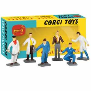 Corgi Model Club 1505 - Garage Attendants 6-Pack Scale Model Figures - Boxed