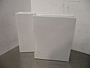 X2 Office Max OM02980 9"x7" Uni weiß 3-Ring 1" Ordner - Bild 1 von 10