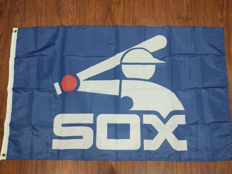 Chicago White Sox 3x5 Flag. US seller. Free shipping within the US Cover