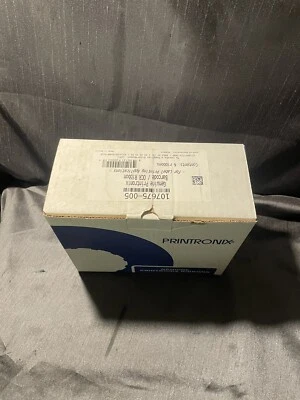 Lot of 6 Sealed Genuine Printronix 107675-005 Barcode OCR Ribbons. New - Image 1 of 4