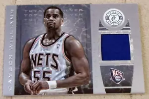 Camiseta reliquia Jayson Williams 2013-14 materiales totalmente certificados #92 - Imagen 1 de 2