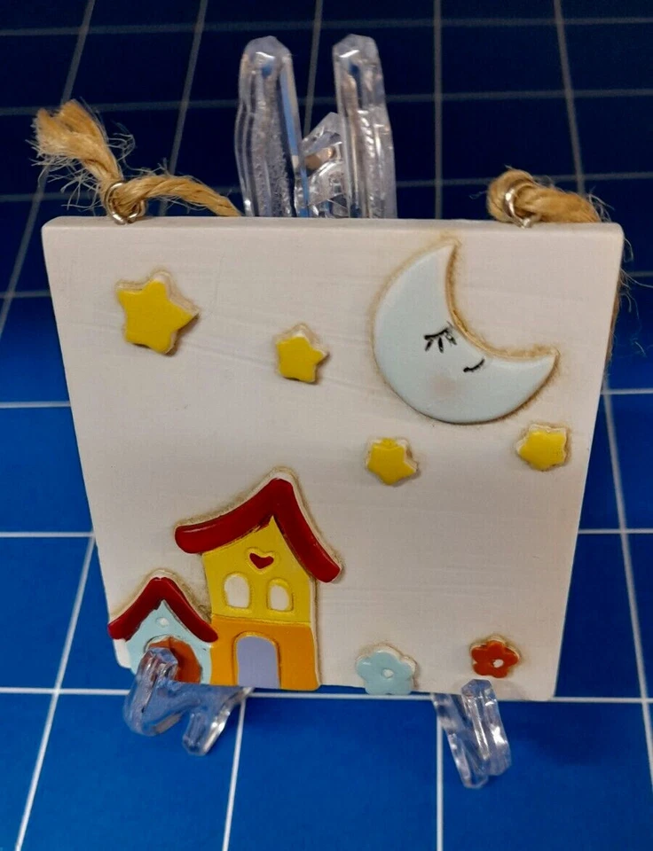 porta piatti foto quadri piccoli dipinti portapiatti supporto reggi x ceramica  - Immagine 1 di 3