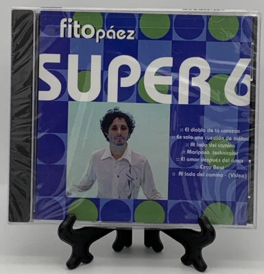 Super 6 by Fito Páez CD 2003 Warner Music Latina Seis Brand New Factory Sealed - Image 1 of 3