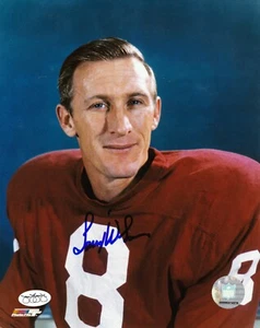 St Louis Cardinals LARRY WILSON autograph signed auto 8x10 Hall of Fame JSA UTAH - Picture 1 of 3