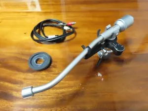 DENON DP-1600 Genuine Tone Arm Maintained w / 5-Pin Detachable Phono Cable Used - Picture 1 of 9