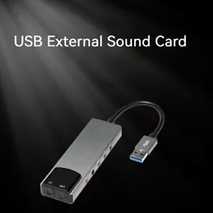 USB Optical SPDIF Sound Card PC External Support AC-3 DTS 5.1 Channel - Picture 1 of 16