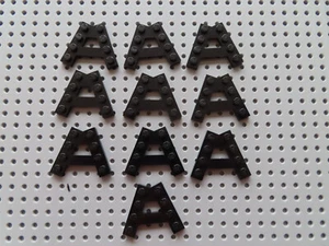 Lego 10x Piastra 15706 Forma di A 4x4 Nero 70736 70728 70709 70653 70725 - Foto 1 di 1