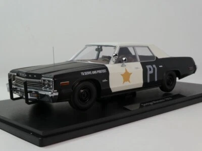 KK Dodge Monaco Bluesmobile BLUES BROTHERS 1974 1/18 KKDC181127 - Immagine 1 di 3