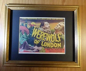 WEREWOLF OF LONDON MOVIE POSTER RP ON CARDSTOCK MATTED 11 X 14 - Picture 1 of 2