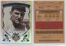 2014 Panini Hall of Fame Blue Shield Green /10 Nap Lajoie #5 HOF Shield
