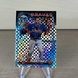 2024 Topps Chrome X-Fractor #294 J.P. Martinez RC Atlanta Braves - Picture 1 of 2