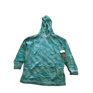 Gap Kids Green Tie Dye Hoodie Med (8) NWT Cotton Poly w/ Recycled Polyester - Picture 1 of 4