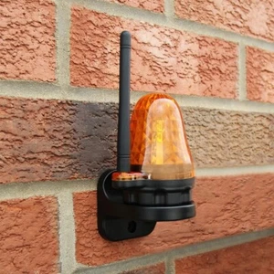 Flashing lamp 12-265V wall mounted blinker alarm light for sliding & swing gate - Picture 1 of 11