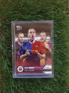 Andrés Iniesta - Farewell to Don Andrés - FC Barcelona Topps NOW #2 - Imagen 1 de 2