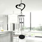 Outdoor Metal Decor Wind Chime Ring Decoration Heart Windchime Mini