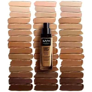 NYX Can’t Stop Won’t Stop Full Coverage Matte Foundation, 30ml ALL COLOURS - Picture 1 of 29