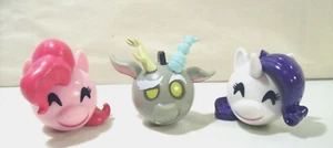 My Little Pony MyMoji PVC Figure Head Lot Rarity, Chaos, Pinkie Pie, Funko - Picture 1 of 3