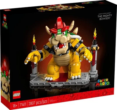 Lego SUPER MARIO 71411 The Mighty Bowser Set🔻NEW / SEALED🔻 - Image 1 of 4