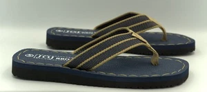 Men's Leather Flip Flops - Comfortable Sandals - USA SELLER JOJ MAKLY - Picture 1 of 34
