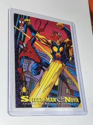 1994 FLEER MARVEL Spider-Man & Nova Card #94 - FREE SHIPPING - Image 1 of 2