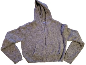 Skims Hoodie Womens Small Medium Cozy Boucle Full Zip Sherpa Plush Jacket Soft - Picture 1 of 4