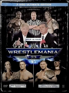 WWE Wrestlemania 23 DVD, 2007, 3-Disc Set - Trump Vs Vince McMahon Wrestling 🔥 - Picture 1 of 11