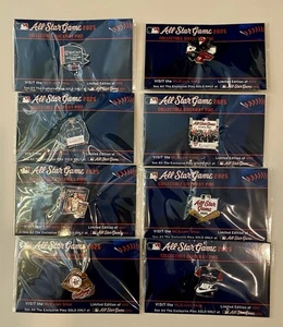 2025 MLB Complete 8 Pin Set Atlanta All Star Game Wincraft Co . - Picture 1 of 1