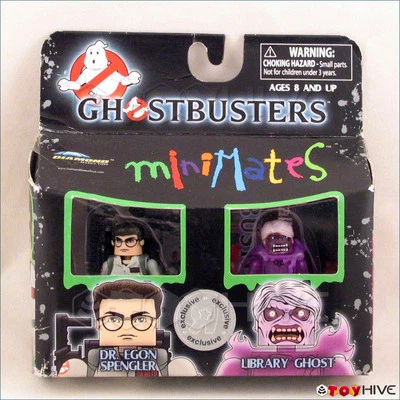Minimates Cazafantasmas Dr. Egon Spengler y Biblioteca Fantasmas Figuras Paquete Usado Foto 1 de 2