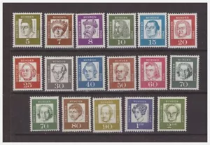 DEUTSCHLAND REP. BUND 1961 - PROMI SERIE NEU ** POSTFRISCH - Bild 1 von 1