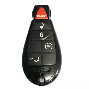 OEM JEEP Keyless Entry Remote Key Fob Fobik + Key Insert 5 Button M3N5WY783X - Picture 1 of 4