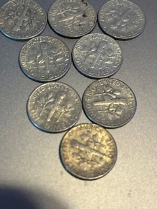 1963 D Roosevelt Silver Dime, guter Albumfüller - Bild 1 von 4