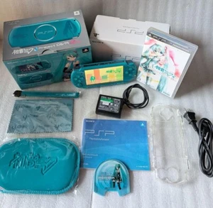 Project DIVA 2nd PSP 3000 Hatsune Miku with accessories main body memory stick - Picture 1 of 8