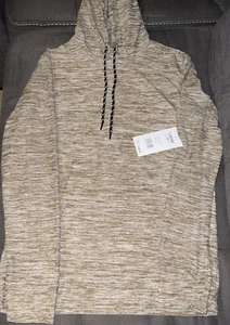 Company Eighty One Men’s Hooded Tan Pullover With Hood Drawstring Sz Small NWTS - Picture 1 of 12
