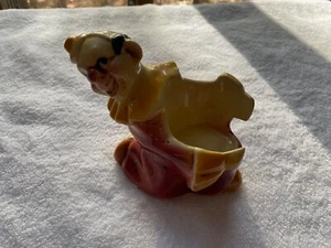 Vintage 50's Shawnee Pottery Clown Plant Holder | Vintage Clowns | Clowns - Picture 1 of 10