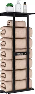 Bathroom Towel Storage Rack, Towel Racks for Bathroom Wall Mounted 30 Inch with - Picture 1 of 12