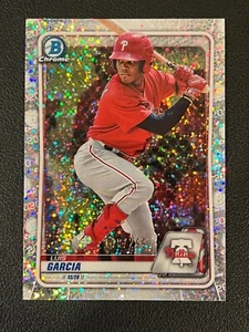 Luis Garcia 2020 Bowman Chrome Speckle Refractor /299 Phillies BCP-126 - Picture 1 of 2