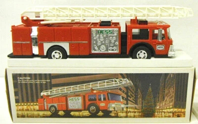 1986 Amerada Hess Fire Engine Ladder & Bank Open Box But Apparently Unused - Image 1 of 4