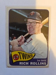 1965 TOPPS RICH ROLLINS #90 VG/EX SPEDIZIONE COMBINATA - Foto 1 di 2