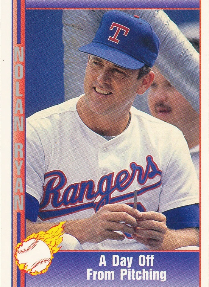 Nolan Ryan 1991 Pacific Nolan Ryan Texas Rangers #96 Baseball Card - Image 1 of 1