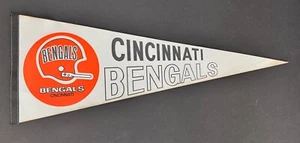 Rare Cincinnati Bengals Full Size Football Pennant - Picture 1 of 3