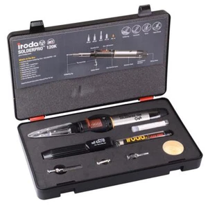 IRODA SolderPro 120K Cordless Butane Gas Soldering Iron 4-in-1 Kit 30-120W - Picture 1 of 4