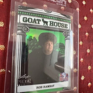 2024 Leaf Blue Mountain State - Rob Ramsay - Silver Goat House Insert 31/50 - Picture 1 of 3