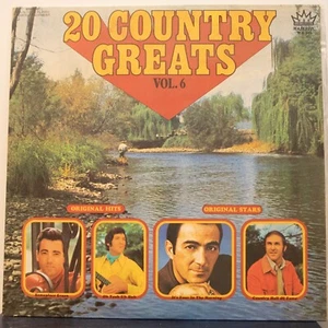 20 COUNTRY GREATS VOL 6 - VARIOUS - Vinyl LP - Majestic - 1972-VG (1586) - Picture 1 of 5